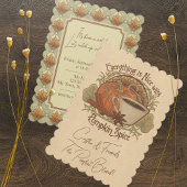 Pumpkin Gewürzkaffee & Freunde Einladung