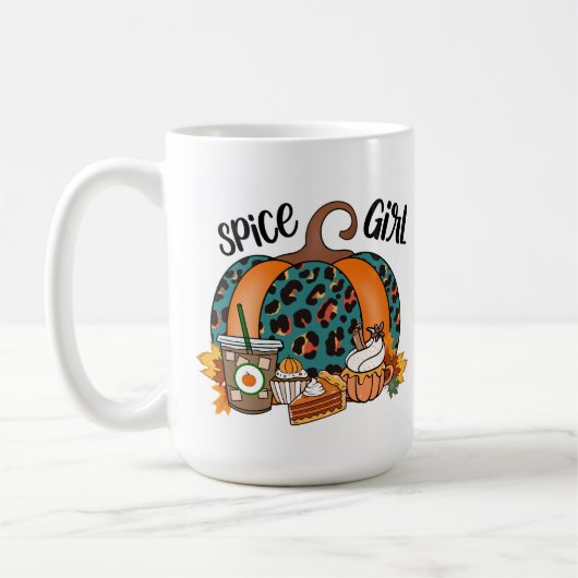 Pumpkin-Gewürzkaffee-Tasse Kaffeetasse (Links)