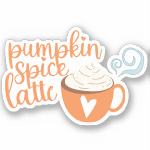 Pumpkin Gewürzkleber Aufkleber
