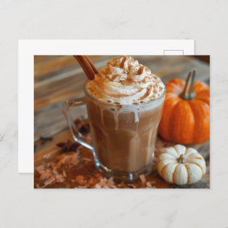 Pumpkin GewürzLatte, Postüberquerung Postkarte