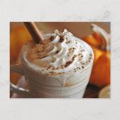 Pumpkin GewürzLatte, Postüberquerung Postkarte (Vorderseite)