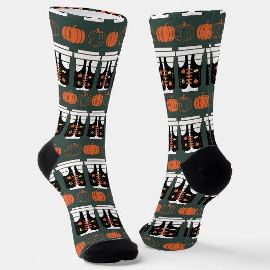 Pumpkin-GewürzLatte (PSL) Socken (Gewinkelt)