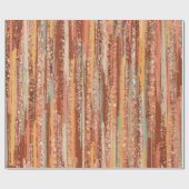 Pumpkin-Gewürzmuster Geschenkpapier (Flach)