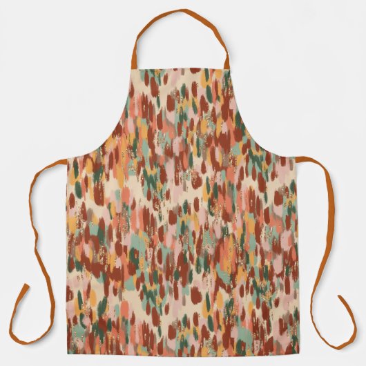 Pumpkin-Gewürzmuster Schürze (Vorderseite)