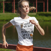 Pumpkin Gewürzsaison Funny Fall Kaffeetyp T-Shirt
