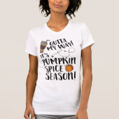 Pumpkin Gewürzsaison Funny Fall Kaffeetyp T-Shirt (Vorderseite)