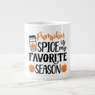 Pumpkin-Gewürzsaison Jumbo-Tasse
