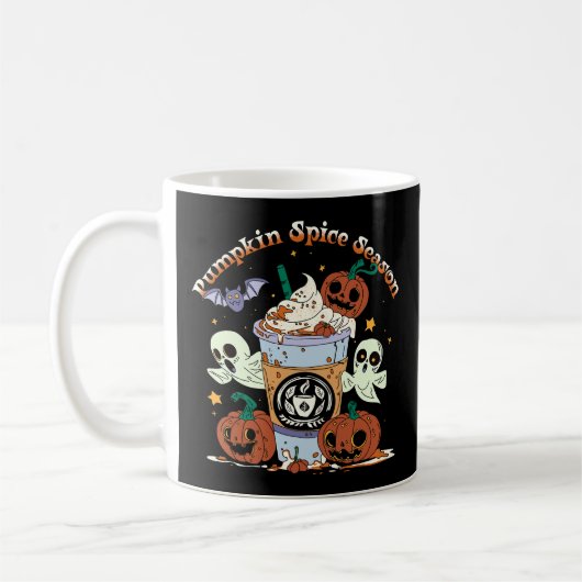 Pumpkin-Gewürzsaison Kaffeetasse (Links)