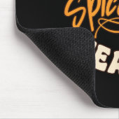 Pumpkin Gewürzsaison Latte Kaffee Herbst Herbstfes Mousepad (Ecke)