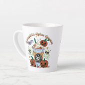 Pumpkin-Gewürzsaison Milchtasse (Linke Ecke)