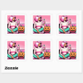Pumpkin Gewürzsaison Pop Art Stickers (Blatt)