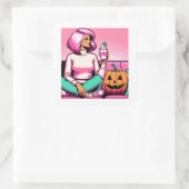 Pumpkin Gewürzsaison Pop Art Stickers (Tasche)
