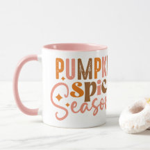 Pumpkin Gewürzsaison Zwei-Tonen-Kaffee-Tasse