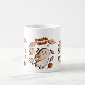 Pumpkin Ghost Autumn Latte Kaffeetasse (Mittel)
