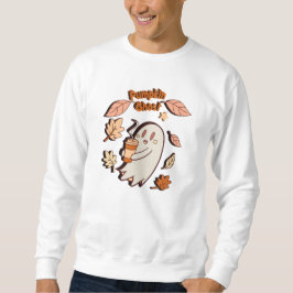Pumpkin Ghost Autumn Latte Sweatshirt