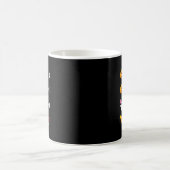 Pumpkin Ghost Mathematics Halloween Cu Kaffeetasse (Mittel)
