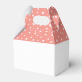 Pumpkin Ghost Pink Halloween Kinderdusche Danke Geschenkschachtel (Rückseite)