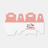 Pumpkin Ghost Pink Halloween Kinderdusche Danke Geschenkschachtel (Ungefaltet)