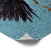 Pumpkin Ghost Witch Poster (Ecke)