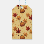 Pumpkin Gift Tag Geschenkanhänger (Vorderseite)