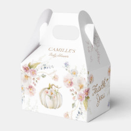 Pumpkin Girl Baby Shower Geschenkschachtel