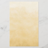 Pumpkin Girl Babydusche Wasserfarbe Briefpapier (Rückseite)