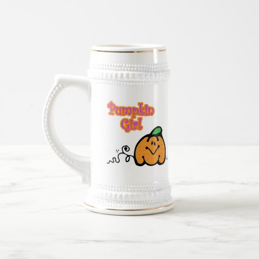 Pumpkin Girl Bierglas (Links)