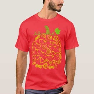 Pumpkin Glasses Optometrie Halloween Kostüm 5 T-Shirt