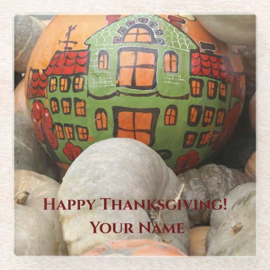 Pumpkin Glasuntersetzer (Vorderseite)