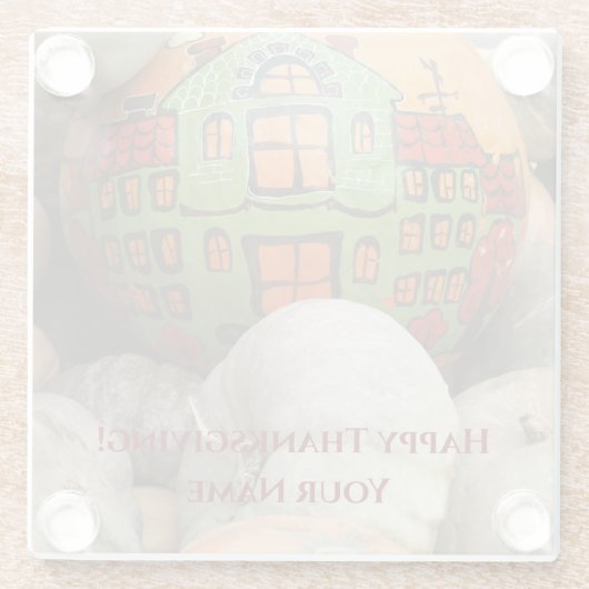 Pumpkin Glasuntersetzer (Rückseite)