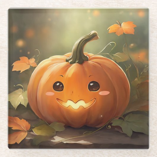 Pumpkin Glasuntersetzer (Vorderseite)