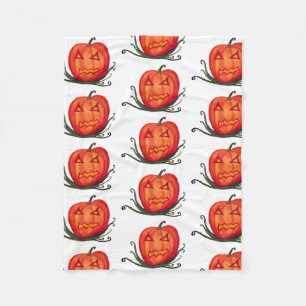 Pumpkin, glückliche Halloween-Decken Fleecedecke