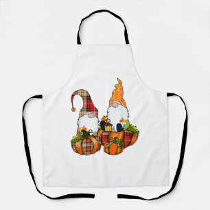 Pumpkin Gnomes Herbst Niedliches Halloween Schürze
