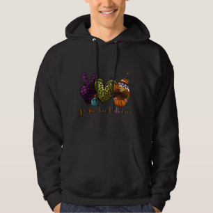 Pumpkin Gnomes Herbst Niedliches Halloween Thanksg Hoodie