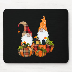 Pumpkin Gnomes Herbst Niedliches Halloween Thanksg Mousepad