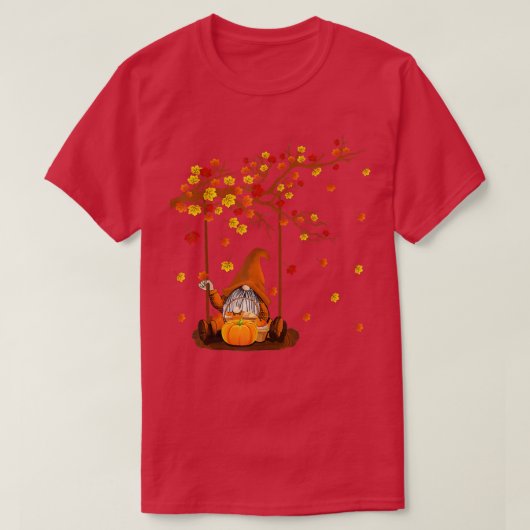 Pumpkin Gnomes Herbst Niedliches Halloween Thanksg T-Shirt (Design vorne)