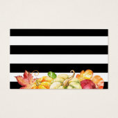 Pumpkin Gold Floral Fall Babydusche Windelwanne (Rückseite)