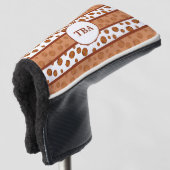 Pumpkin Golf Putter Cover Golf Headcover (3/4 Vorderseite)