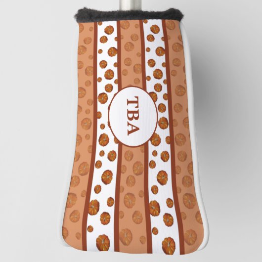 Pumpkin Golf Putter Cover Golf Headcover (Rotieren 90)