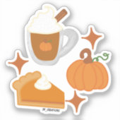 Pumpkin Goodies Aufkleber (Vorderseite)