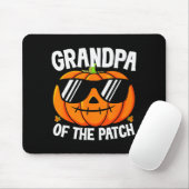 Pumpkin Grandpa Of The Patch Halloween Family Matc Mousepad (Mit Mouse)