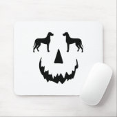 Pumpkin Great Dane Halloween Mousepad (Mit Mouse)