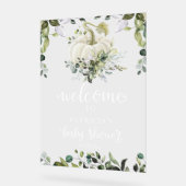 Pumpkin Greenerenery Fall Baby Dusche Begrüßungsze Acrylschild (Winkel)