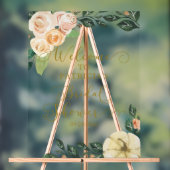 Pumpkin Greenerenery Fall Brautparty Begrüßungszei Acrylschild (Neutral)