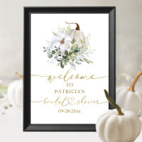 Pumpkin Greenerenery Fall Brautparty Willkommenspo
