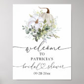 Pumpkin Greenerenery Fall Brautparty Willkommenspo Poster (Vorne)