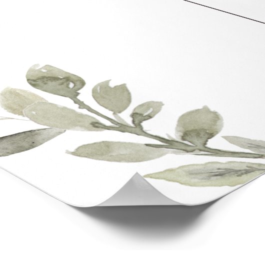 Pumpkin Greenery Voting Board Poster (Ecke)