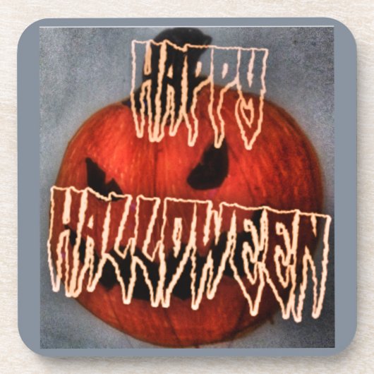 Pumpkin Grin Getränkeuntersetzer (Vorderseite)