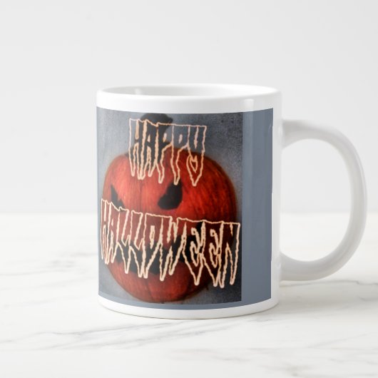 Pumpkin Grin Jumbo-Tasse (Rechts)