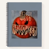 Pumpkin Grin Notizblock (Vorderseite)